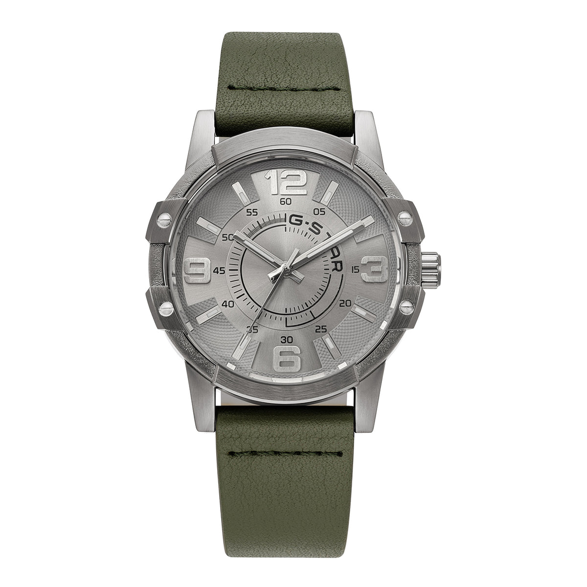G-Star Men's Constructed 43mm Quartz Analog Watch GSW.506.03