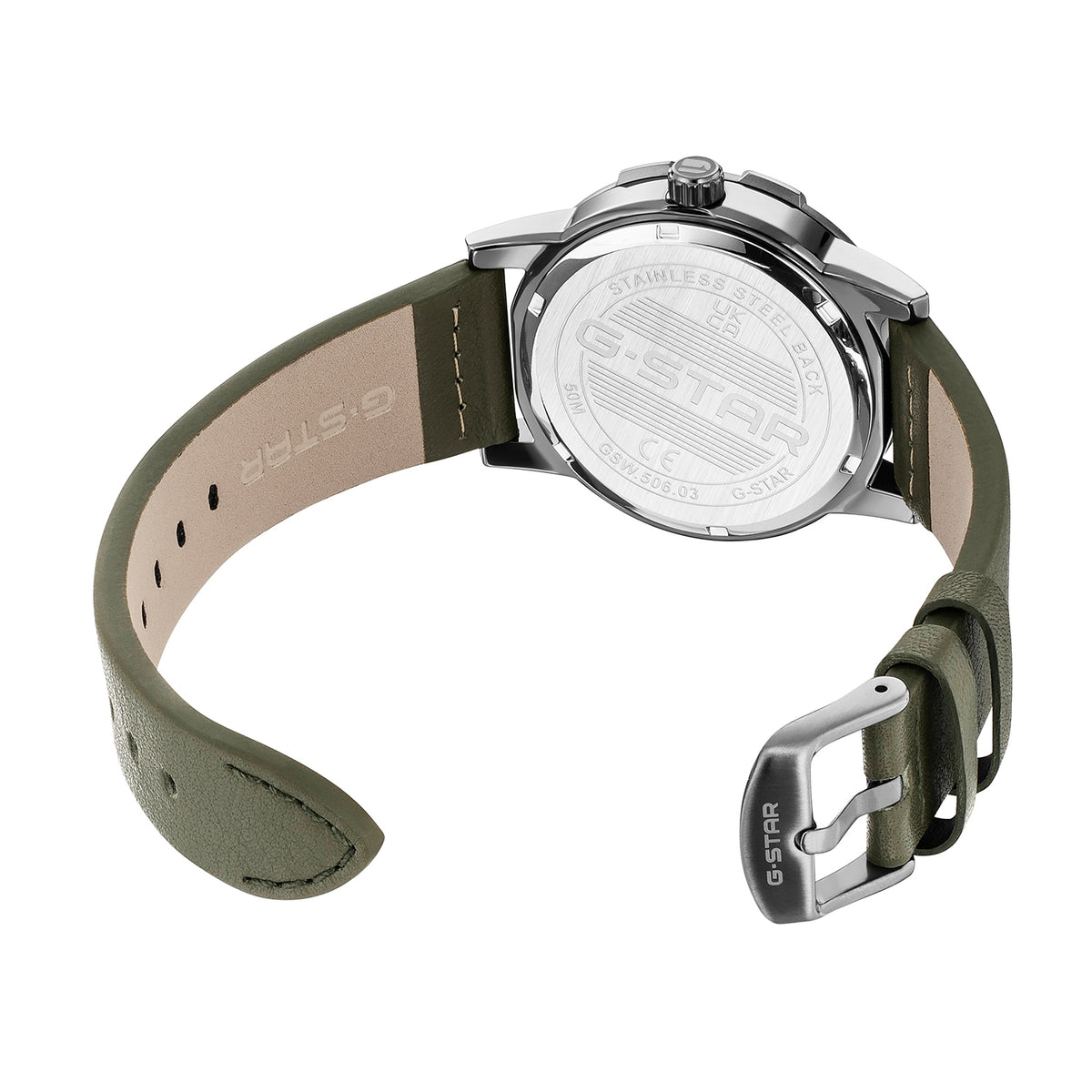 G-Star Men's Constructed 43mm Quartz Analog Watch GSW.506.03