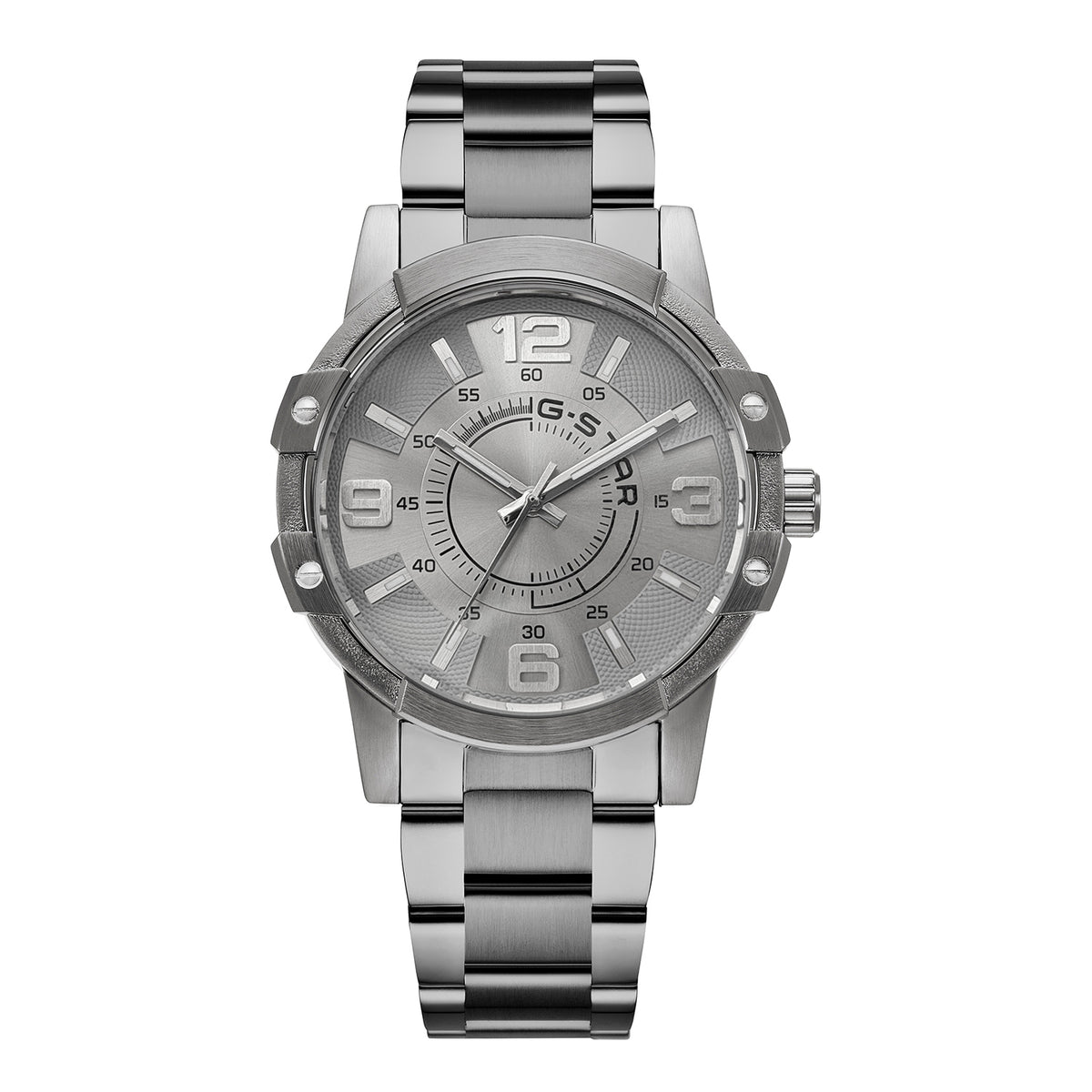 G-Star Men's Constructed 43mm Quartz Analog Watch GSW.506.07