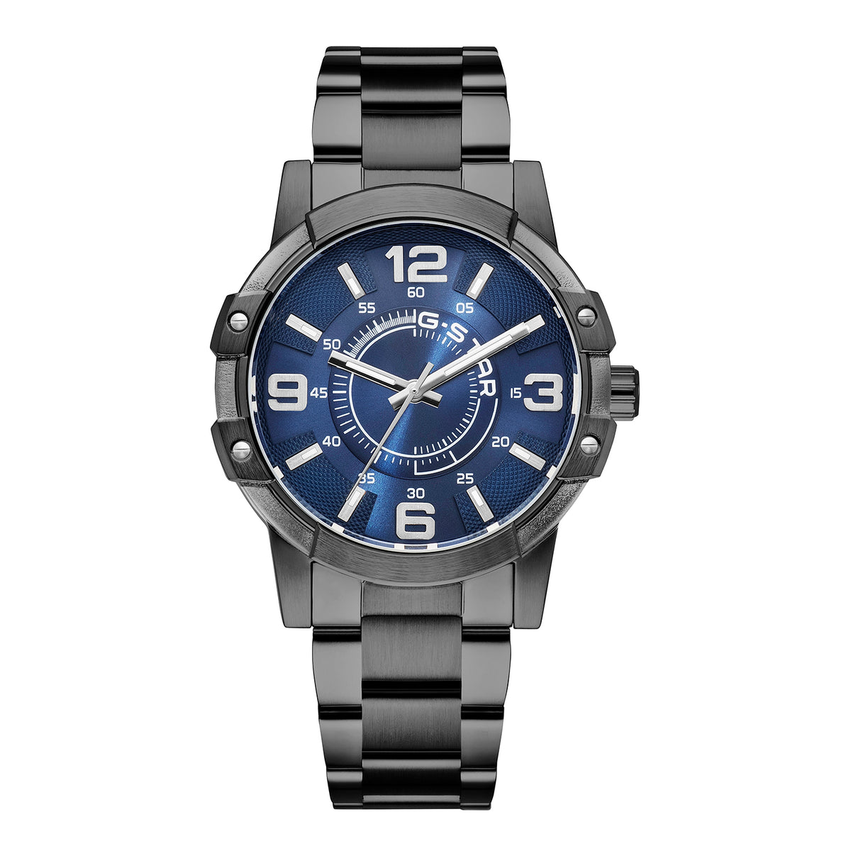 G-Star Men's Constructed 43mm Quartz Analog Watch GSW.506.09