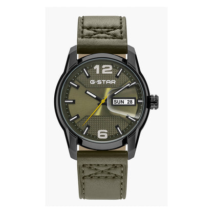 G-Star Men's Selvedge 42mm Quartz Analog Watch GSW.507.04