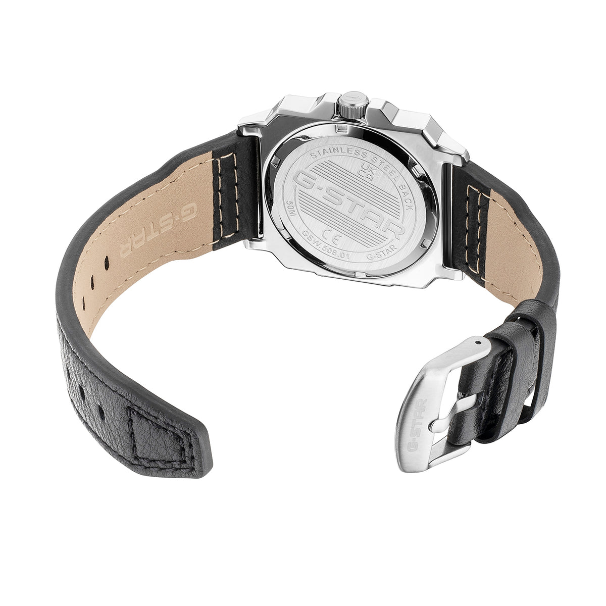 G-Star Men's Cube 41mm Quartz Analog Watch GSW.508.01