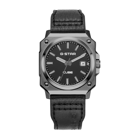 G-Star Men's Cube 41mm Quartz Analog Watch GSW.508.02