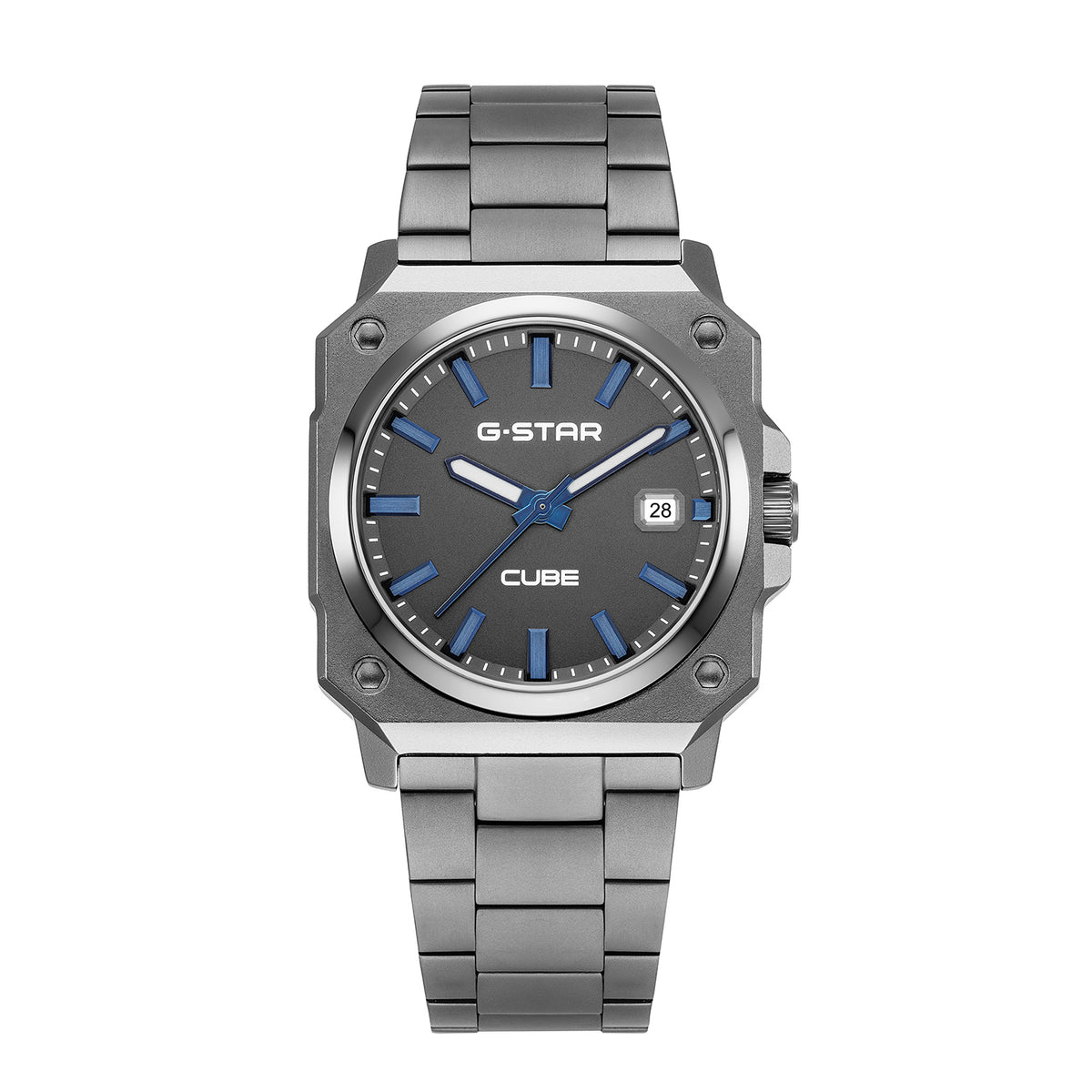 G-Star Men's Cube 41mm Quartz Analog Watch GSW.508.07