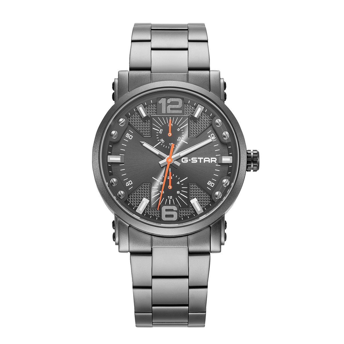 G-Star Men's Rovic 42mm Quartz Analog Watch GSW.509.07
