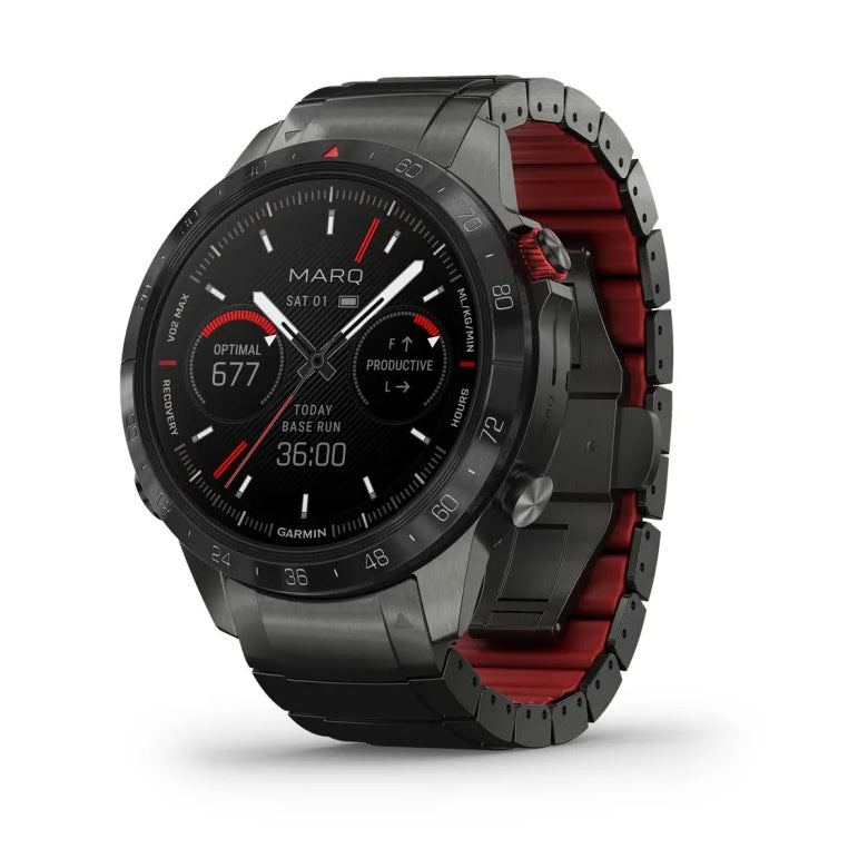 ساعة Garmin Marq Athlete Gen 2 Performance Edition بشاشة ملونة بالكامل