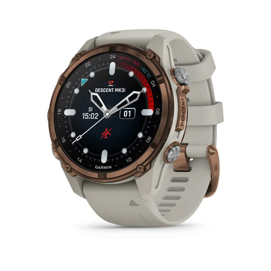 Garmin Descent Mk3I 43 Mm Bronze Pvd Titanium With French Grey Full Color Display Watch