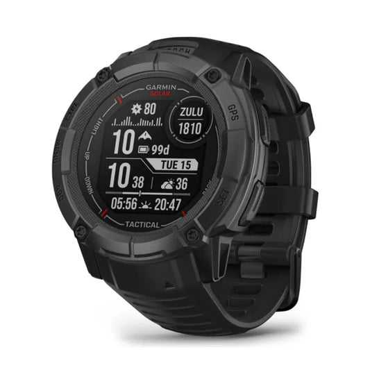 ساعة Garmin Instinct 2X Solar Tactical Edition - اللون الأسود