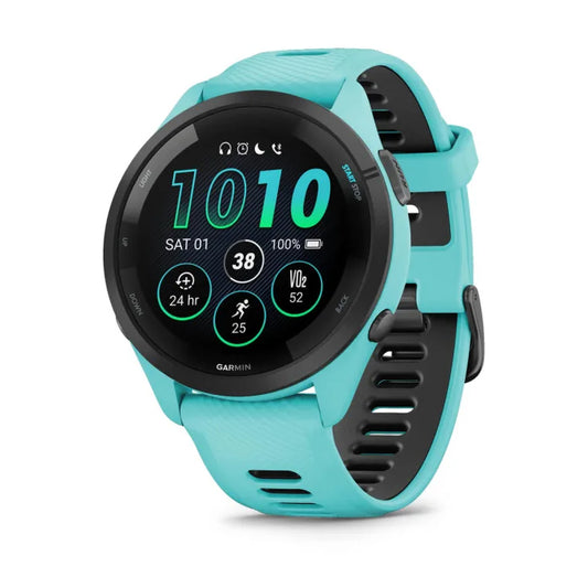 Garmin Forerunner 265 Music Wifi Gps Eu Pac Aqua Full Color Display Watch