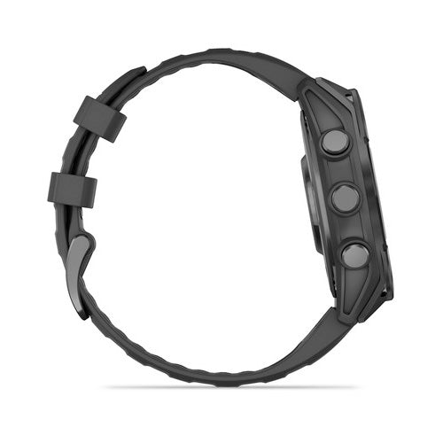 Garmin Fenix 8 - 47mm, Amoled, Slate Gray With Black Silicone Band