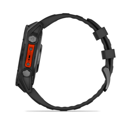 Garmin Fenix 8 - 47mm, Amoled, Slate Gray With Black Silicone Band