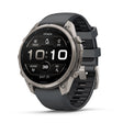 GARMIN FENIX 9 PRO 51MM AMOLED TITANIUM WITH PEBBLE GREY SILICONE BAND