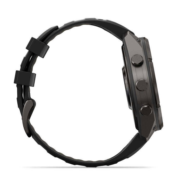 GARMIN FENIX 9 PRO 51MM AMOLED TITANIUM WITH PEBBLE GREY SILICONE BAND