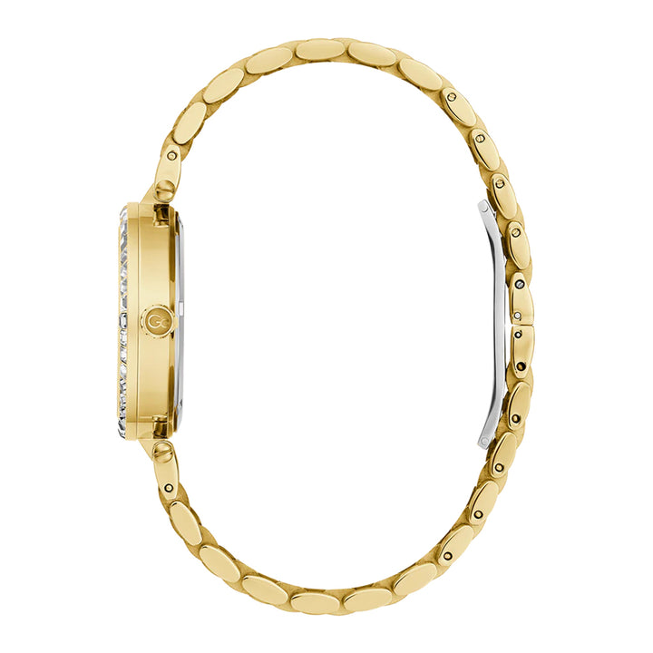 GC Women's Watch Gold Tone Case White Dial Quartz