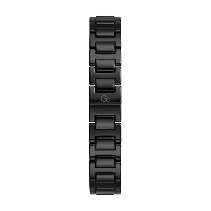 GC Women's Watch Black & Rose Gold Tone Case Quartz