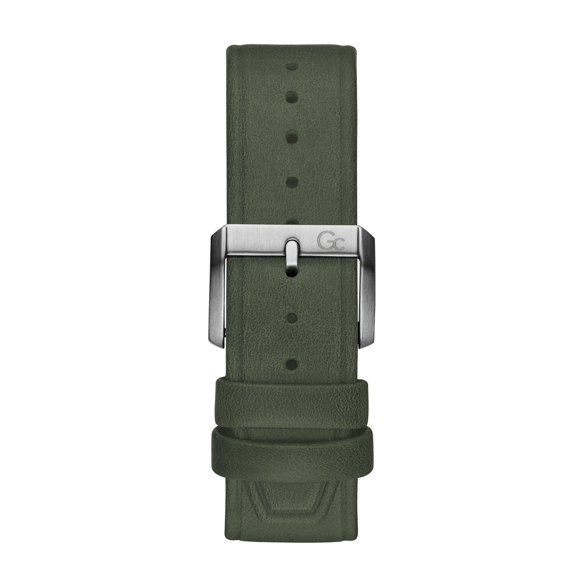 Gc Men's Watch Silver Tone Case Quartz