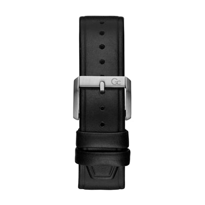 Gc Men's Watch Silver Tone Case Quartz