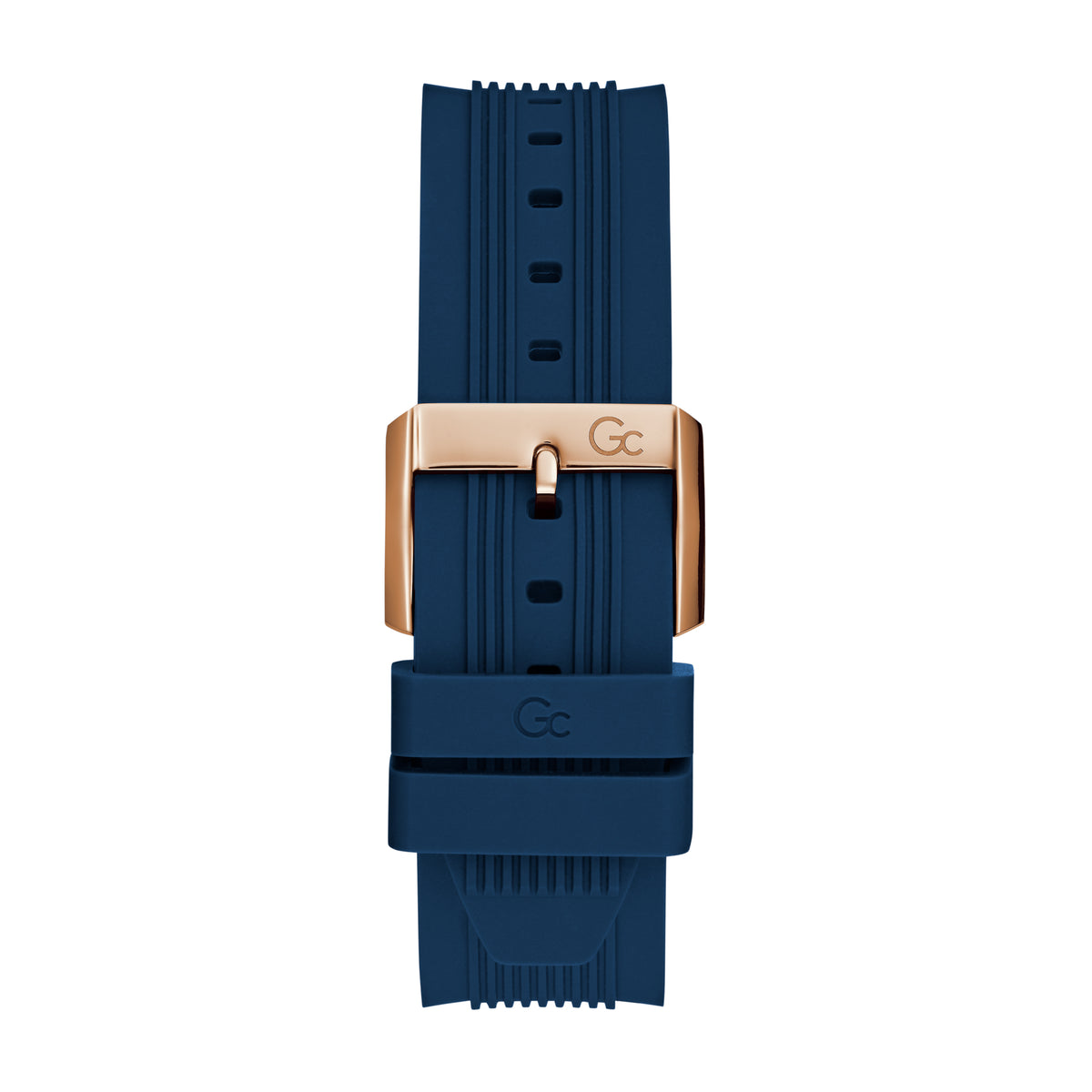 GC Men's Watch Blue & Rose Gold Tone Case Quartz