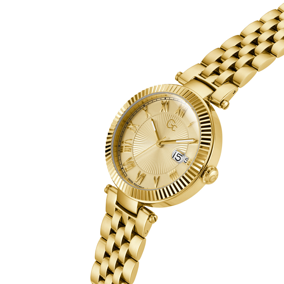 GC Women's Watch  Gold Tone Case Quartz