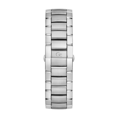 Gc Men's Watch Silver & Blue Tone Case Quartz