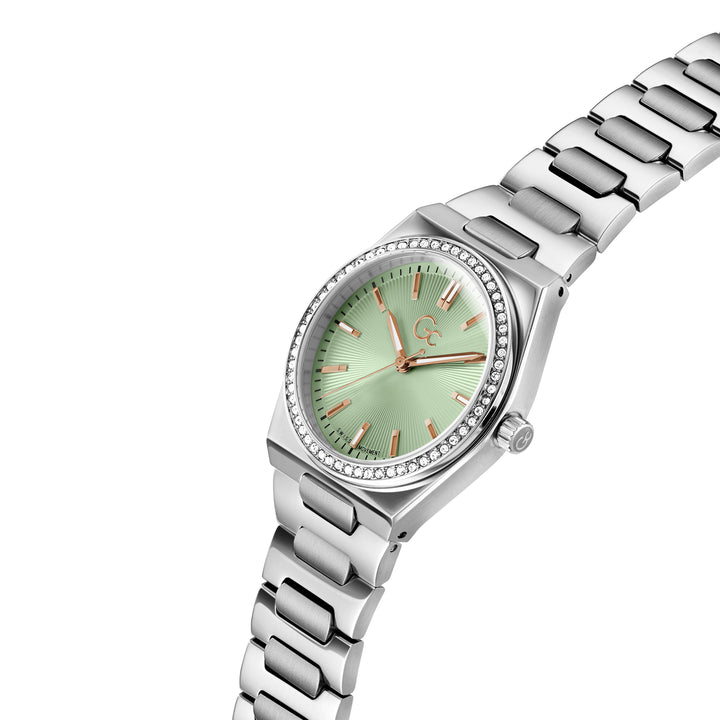 GC Women's Watch Silver Tone Case Quartz