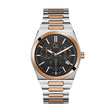 Gc Men's Watch Silver & Rose Gold Tone Case Quartz