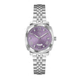 GC Women's Watch Silver Tone Case Purple Dial Quartz
