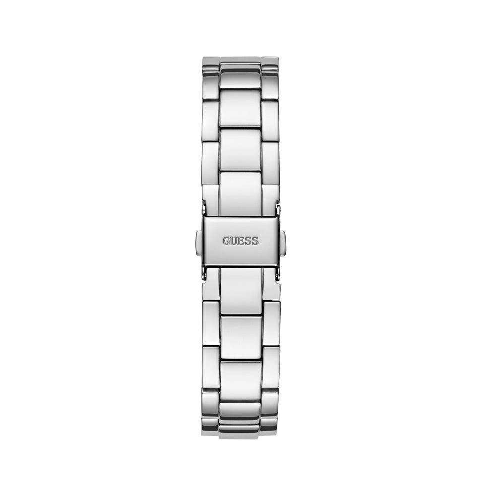 Guess Women's Watch Silver Tone Case Silver Dial Quartz