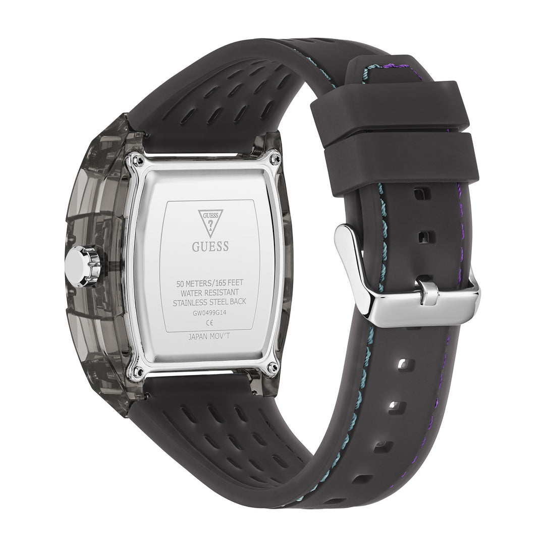 Guess Men's Watch Black Tone Case Black Dial Multifunction Quartz