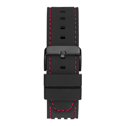 Guess Men's Watch Red Tone Case Quartz