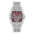 Guess Men's Watch Clear Tone Case Quartz
