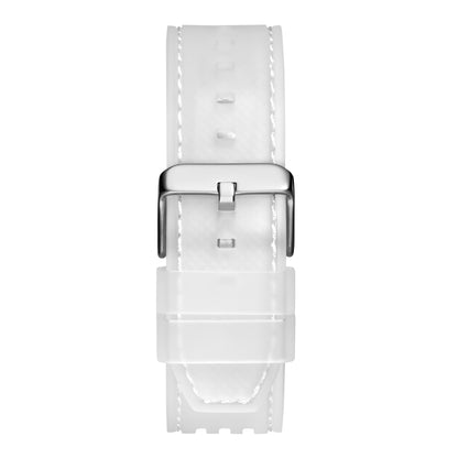 Guess Men's Watch Clear Tone Case Quartz