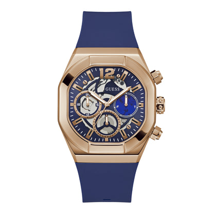 Guess Men's Watch Rose Gold Tone Case Quartz