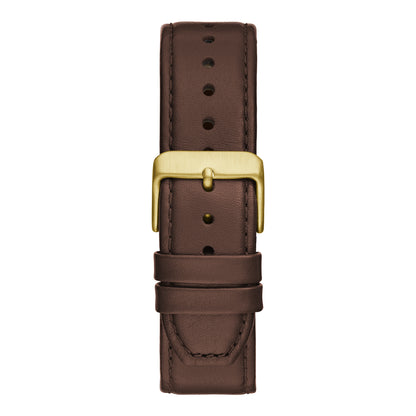Guess Men's Watch Gold Tone Case Quartz