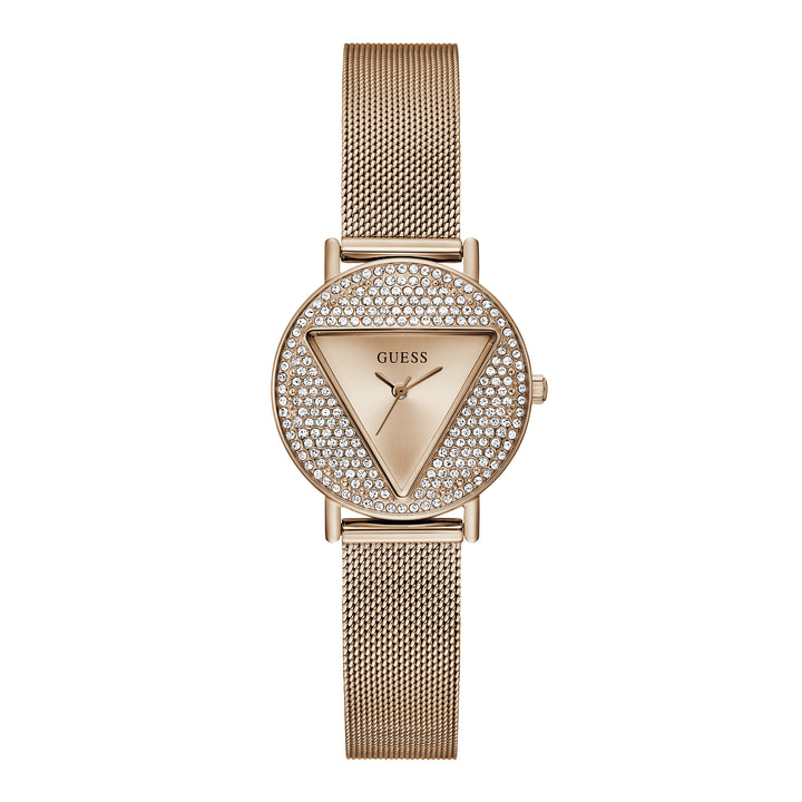 Guess Women's Watch Rose Gold Tone Case Quartz