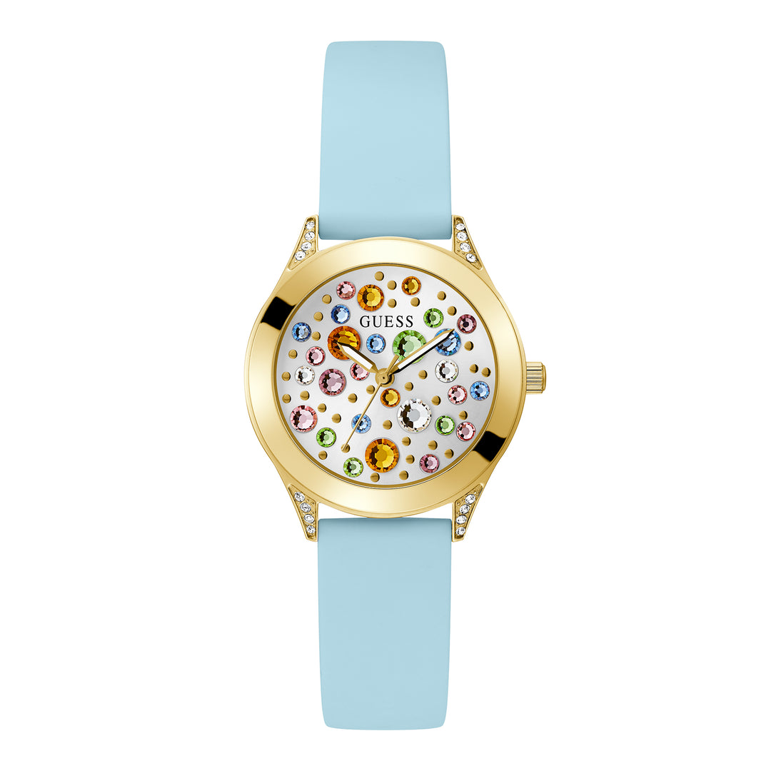 Guess Women's Watch Gold Tone Case Quartz