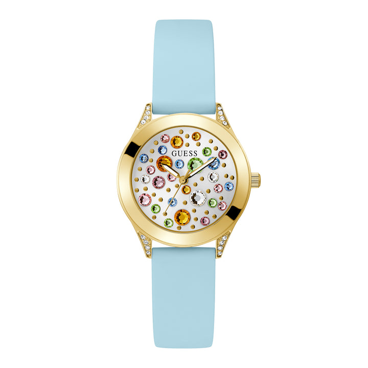 Guess Women's Watch Gold Tone Case Quartz