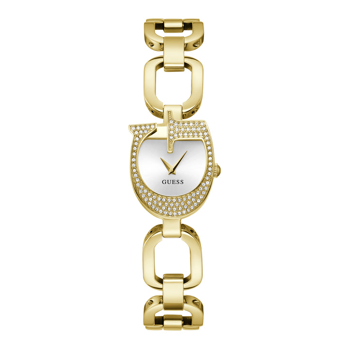 Guess Women's Watch Gold Tone Case Quartz