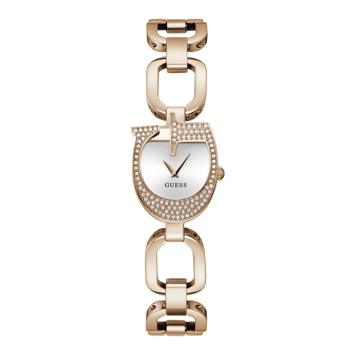 Guess Women's Watch Rose Gold Tone Case Quartz