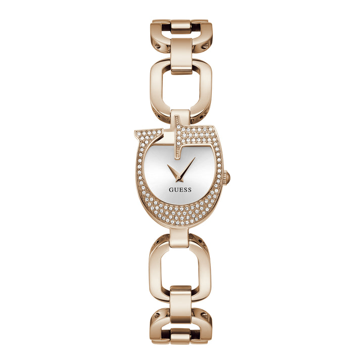 Guess Women's Watch Rose Gold Tone Case Quartz