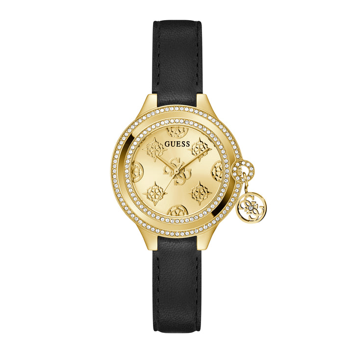 Guess Women's Watch Gold Tone Case Quartz