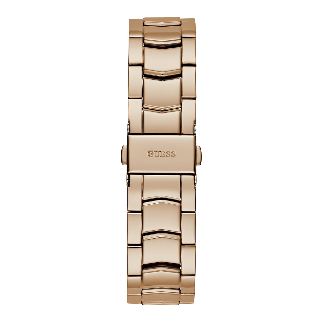 Guess Women's Watch Rose Gold Tone Case Quartz