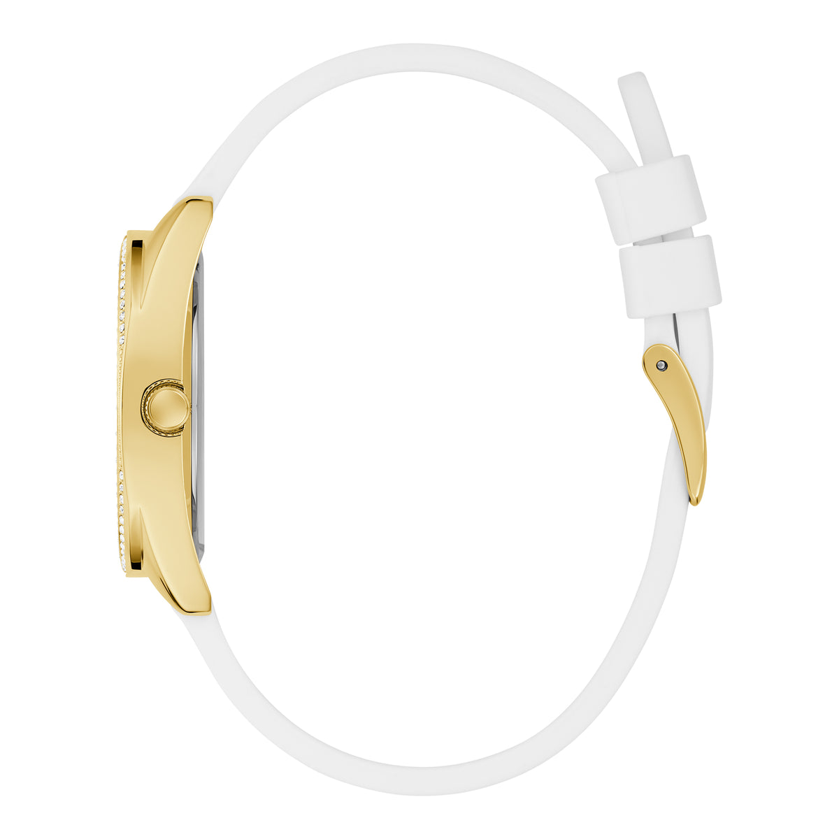 Guess Women's Watch Gold Tone Case Quartz
