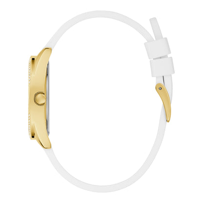 Guess Women's Watch Gold Tone Case Quartz