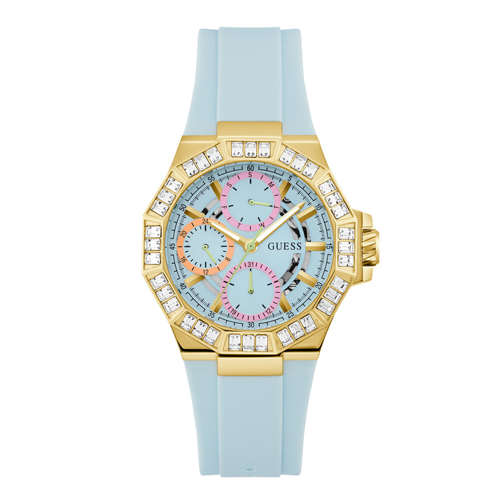 Guess Women's Watch Gold Tone Case Quartz