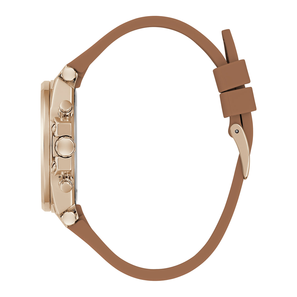 Guess Women's Watch Rose Gold Tone Case Quartz