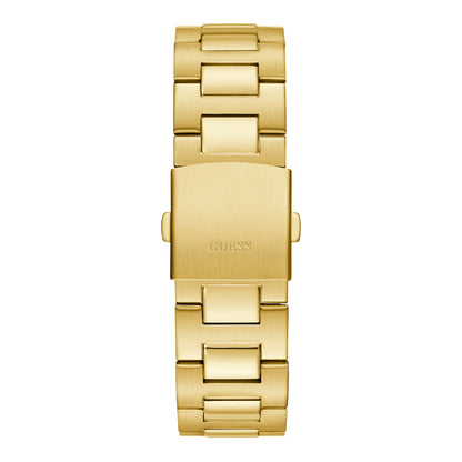 Guess Men's Watch Gold Tone Case Quartz