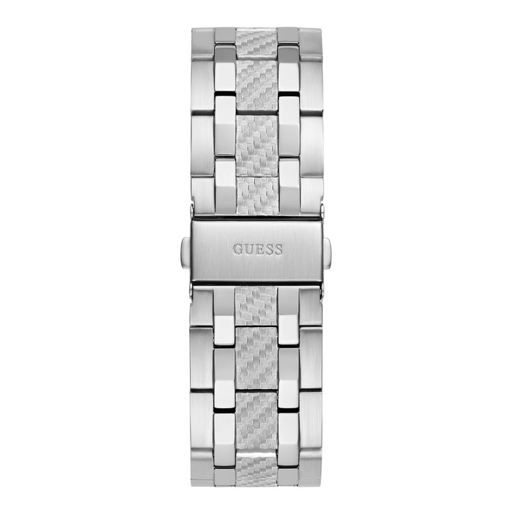 Guess Men's Watch Silver Tone Case Quartz