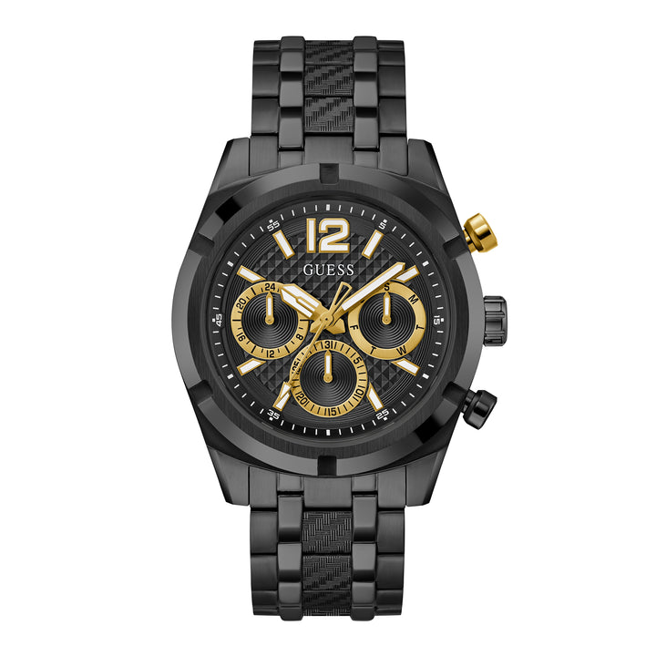 Guess Men's Watch Black Tone Case Quartz