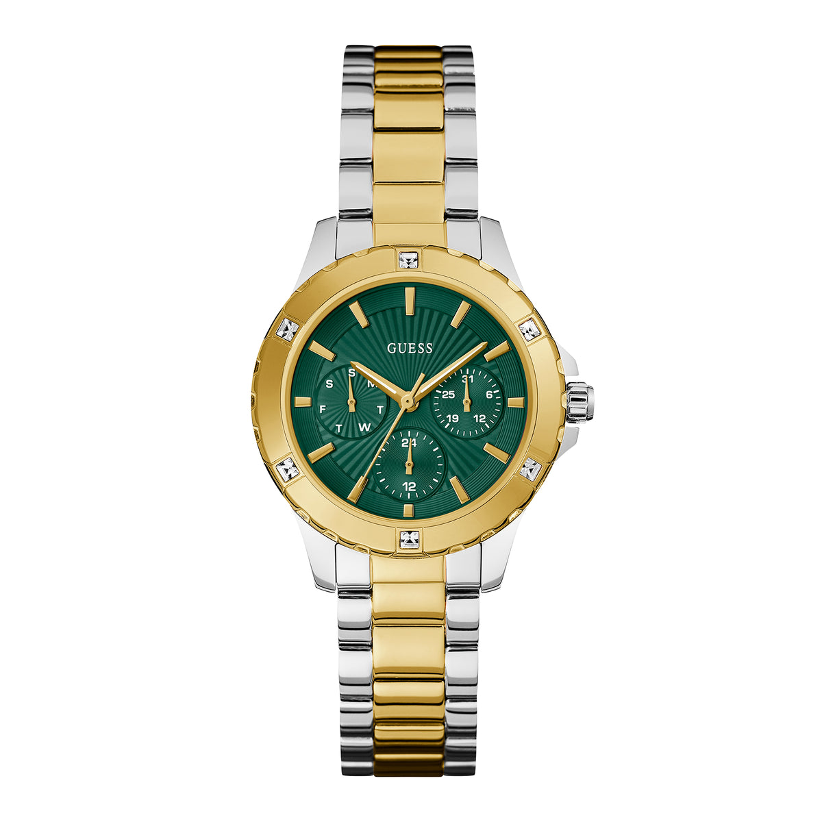 Guess Women's Watch 2-Tone Case Quartz